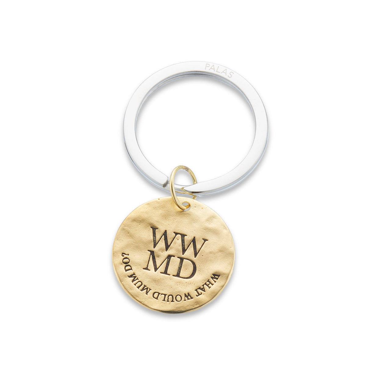 'WWMD: What would Mum do' charm keyring