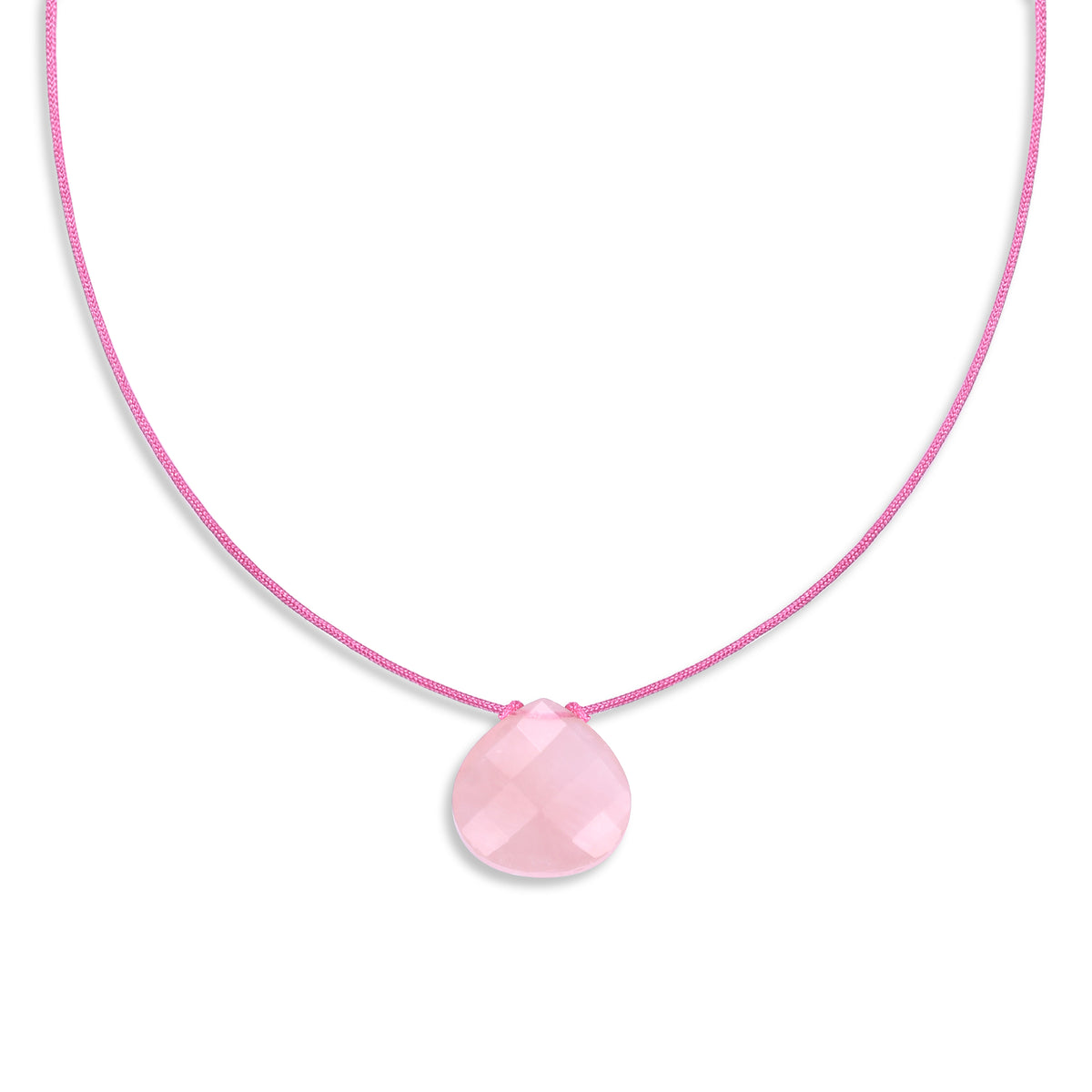 Rose Quartz 'the lover' lumina necklace