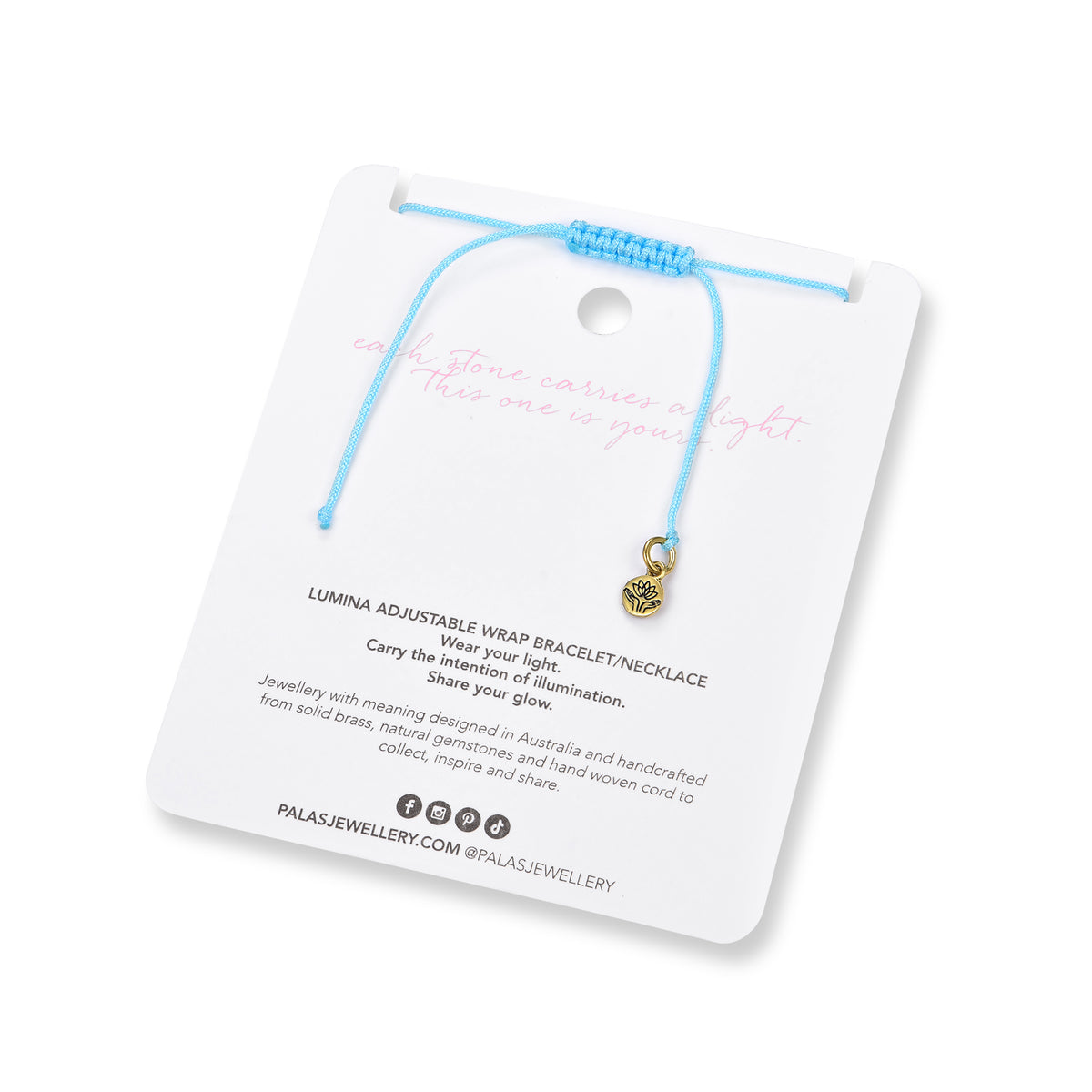 Amazonite 'the truth teller' lumina necklace