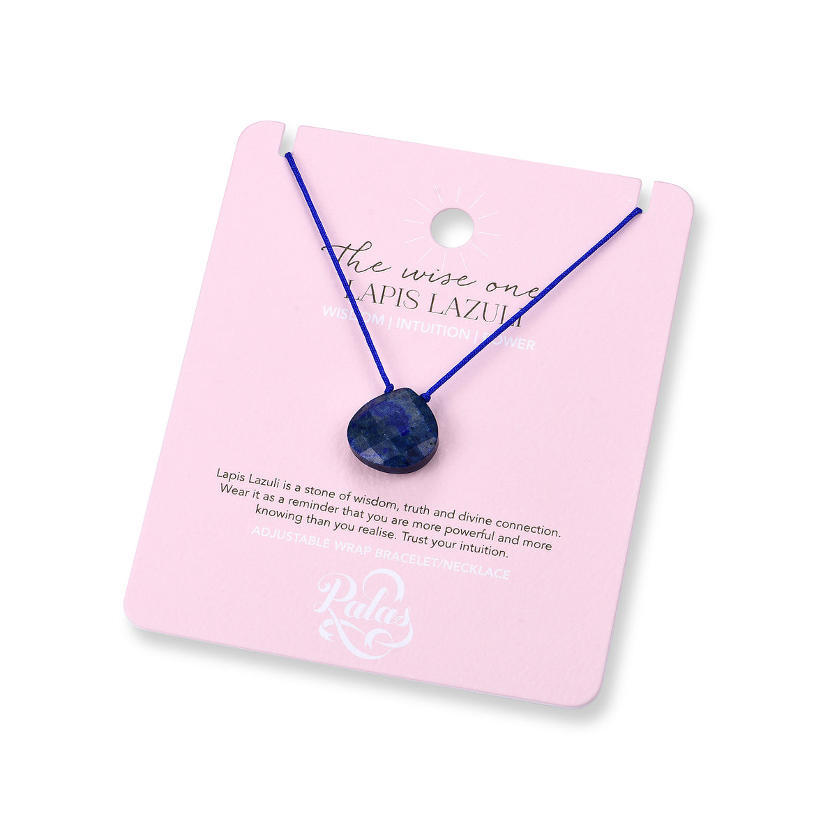 Lapis Lazuli 'the wise one' lumina necklace