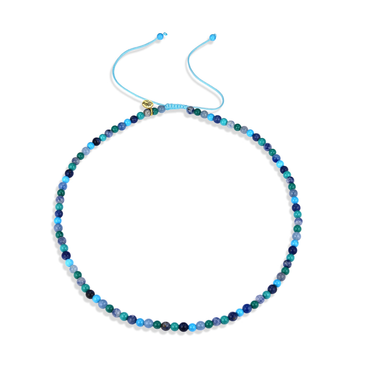 Turquoise 'ocean lover' spirit stones necklace