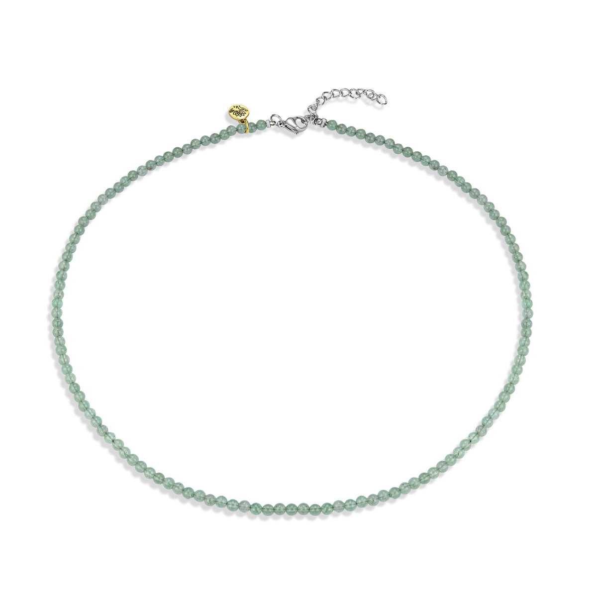 Green Aventurine 'state of calm' healing gem necklace