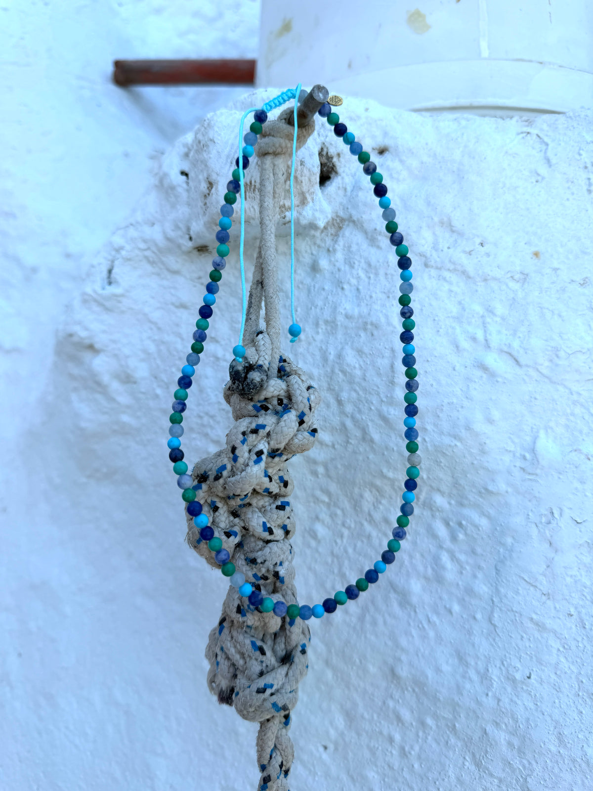 Turquoise 'ocean lover' spirit stones bracelet medium (6mm)