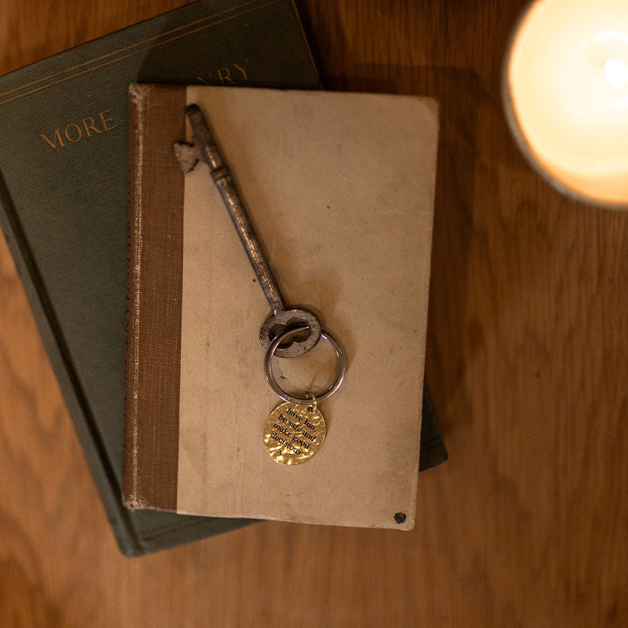 'Good decisions' charm keyring