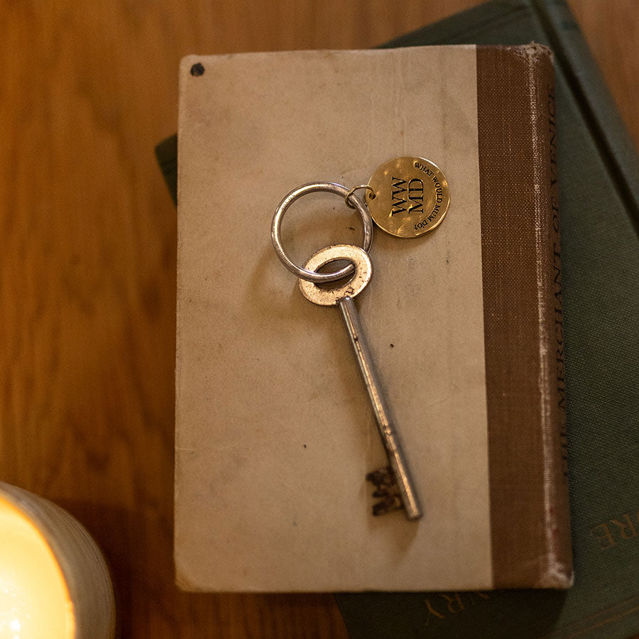 'WWMD: What would Mum do' charm keyring