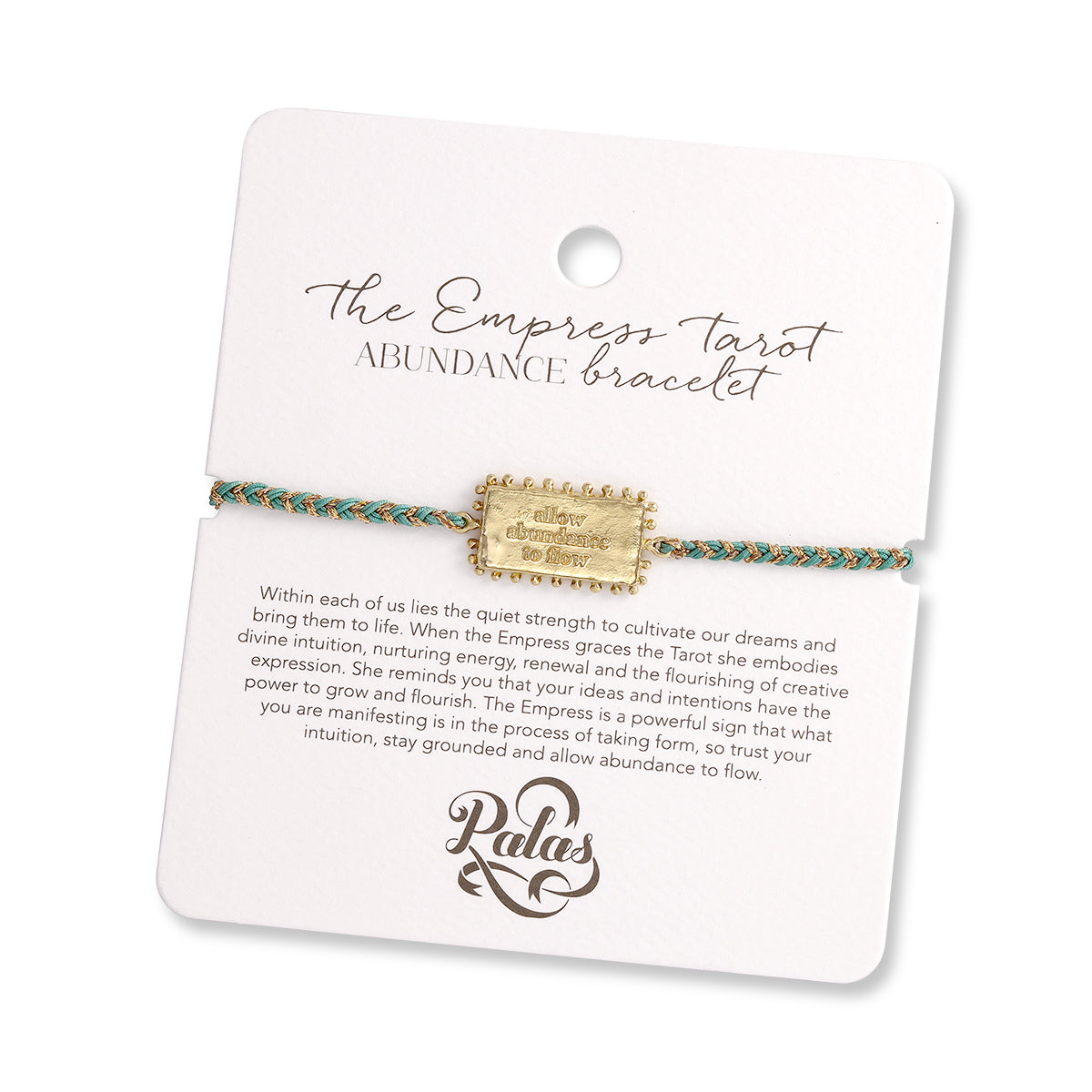 The Empress tarot 'adundance' bracelet