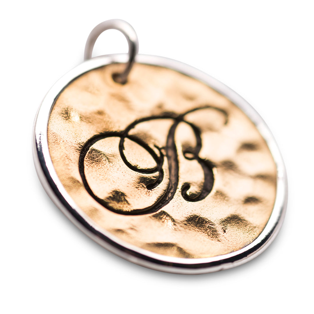 Script Initial Charm – Palas Jewellery