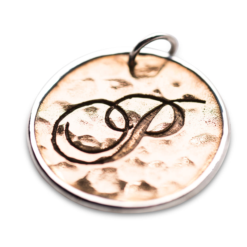 Script initial charm – Palas Jewellery