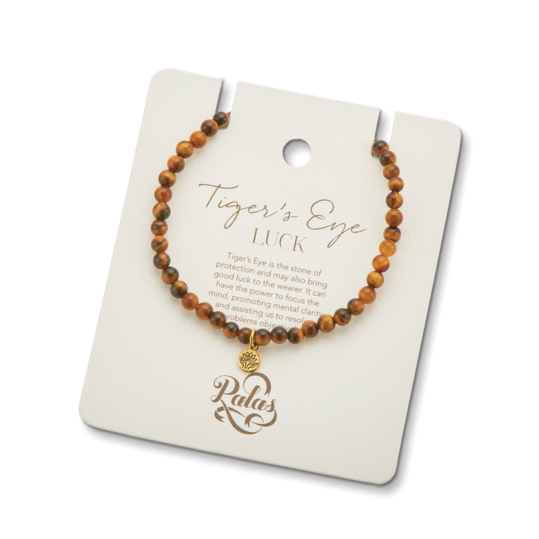 Tiger's Eye healing gem bracelet
