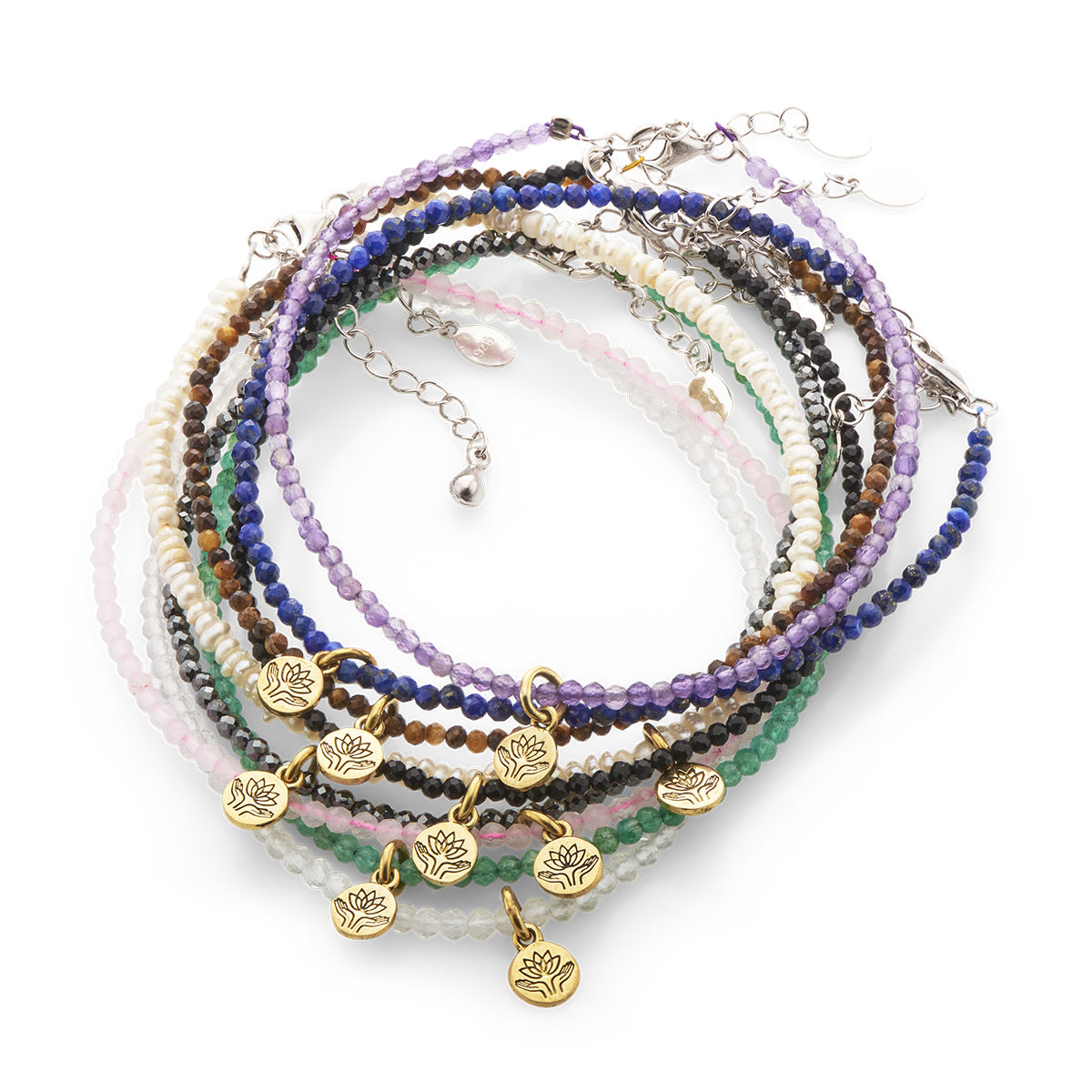 Pearl Celestial gem bracelet